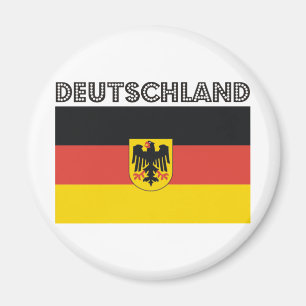 Deutsche Produkte u. Entwürfe Deutsch! Magnet