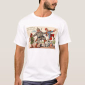 Deutsche Propaganda WW1 - Reenacting T-Shirt (Vorderseite)