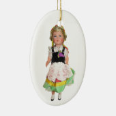 Deutsche Puppe Keramikornament (Rechts)