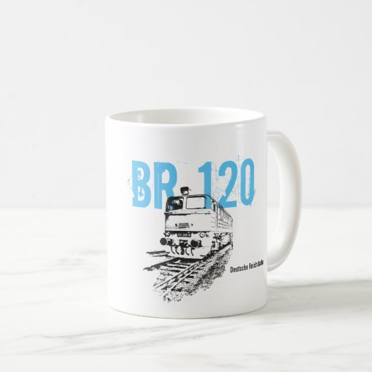 Deutsche Reichsbahn Design Kaffeetasse (VorderseiteRechts)