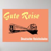 Deutsche Reichsbahn Poster (Vorne)