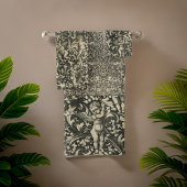 Deutsche Renaissance Cherub Angeln Gold Brown Badhandtuch Set