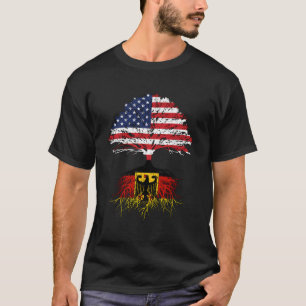 Deutsche Roodie Hoodie Deutschland Flaggenpull T-Shirt