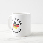 Deutsche Roots Kaffeetasse (Vorderseite Links)