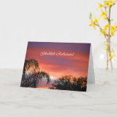 Deutsche Ruhestands-Karte Karte (Gelbe Blume)