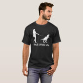 Deutsche Schäferhirde Mama Dinosaur GSD Eigentümer T-Shirt (Vorne ganz)