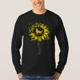 Deutsche Schäferhirte Mama Sonnenblumen Hirte Dog T-Shirt