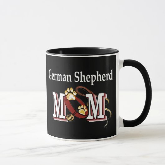 Deutsche Schäferhirte Mama Tasse (Rechts)