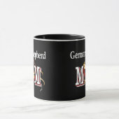 Deutsche Schäferhirte Mama Tasse (Zentrum)