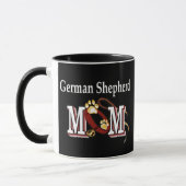 Deutsche Schäferhirte Mama Tasse (Links)