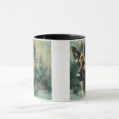 Deutsche Schäferhirte-Tasse Tasse (Zentrum)
