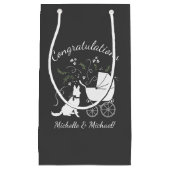 Deutsche Schäferhund Dog Baby Dusche Kleine Geschenktüte (Vorderseite)