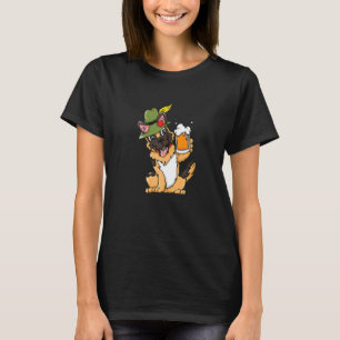Deutsche Schäferhund Dog Beer Oktoberfest T-Shirt