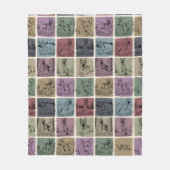 Deutsche Schäferhund Dog Blanket Gemütliche Welpe Fleecedecke (Vorderseite)