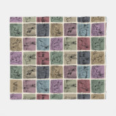 Deutsche Schäferhund Dog Blanket Gemütliche Welpe Fleecedecke (Vorderseite (Horizontal))