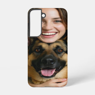 Deutsche Schäferhund-Foto personalisieren Samsung Galaxy Hülle