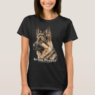 Deutsche Schäferhund K-9 Polizeihund T-Shirt