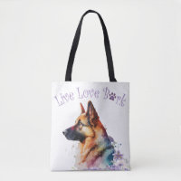 Deutsche Schäferhund Mama Floral