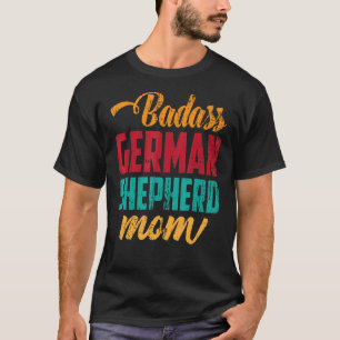 Deutsche Schäferhund Mama Haustier Hundebesitzer R T-Shirt