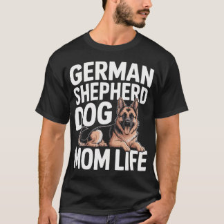 Deutsche Schäferhund-Mama T-Shirt