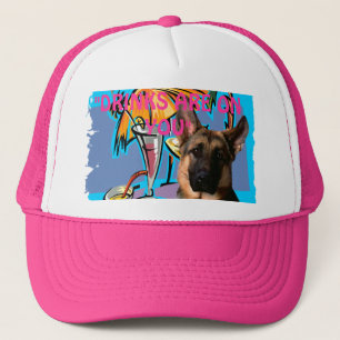 Deutsche Schäferhund PartyTime Truckerkappe