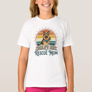 Deutsche Schäferhund-Rettungshund-Mutter T-Shirt