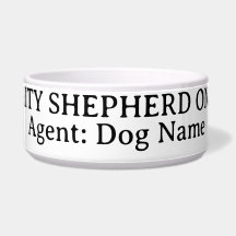 Deutsche Schäferhund-Schüssel