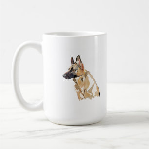 Deutsche Schäferhund-Tasse – Hundemama-Kaffeetasse Kaffeetasse