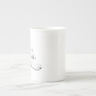 Deutsche Schäferhund Tasse, Personalisierte Hundem Porzellantasse