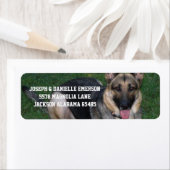 Deutsche Schäferhunde-Adressenmarken (Insitu)