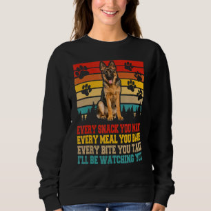 Deutsche Schäferhunde-Aktivitäten Matching Dog 1 Sweatshirt