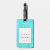 Deutsche Schäferhunde-Gepäckanhänger Gepäckanhänger (Rückseite vertikal)