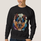 Deutsche Schäferhunde-Geschenkideen Sweatshirt (Vorderseite)