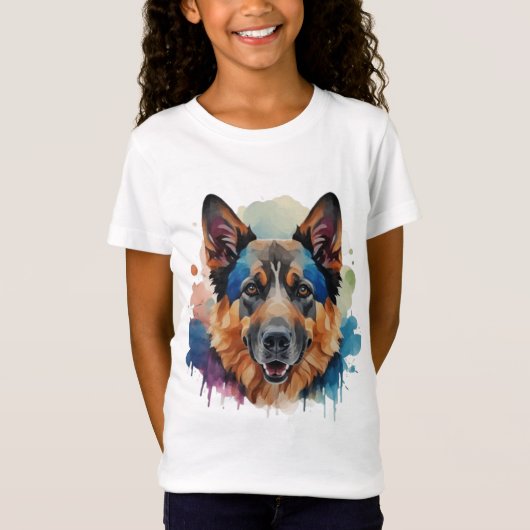 Deutsche Schäferhunde-Geschenkideen T-Shirt (Vorderseite)
