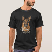 Deutsche Schäferhunde Hunde T-Shirt (Vorderseite)