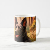 Deutsche Schäferhunde Kaffeetasse (VorderseiteRechts)