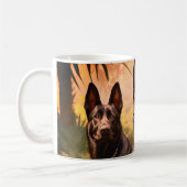 Deutsche Schäferhunde Kaffeetasse (Links)