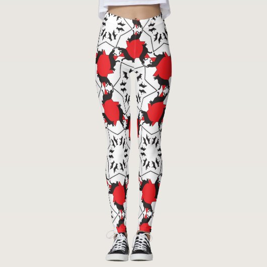 Deutsche Schäferhunde Leggings (Vorderseite)