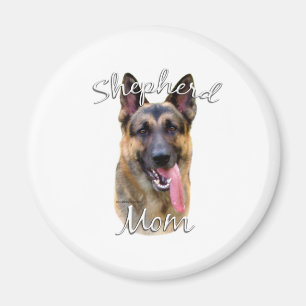 Deutsche Schäferhunde Mama 2 Magnet