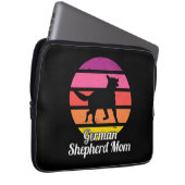 Deutsche Schäferhunde-Mama Laptopschutzhülle (Vorne Rechts)