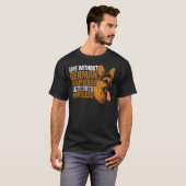 Deutsche Schäferhunde mit deutschen Schäferhunden T-Shirt (Vorne ganz)