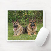 Deutsche Schäferhunde Mousepad (Mit Mouse)