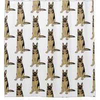 Deutsche Schäferhunde Muster | Fun Pet Art