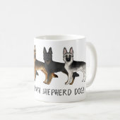 Deutsche Schäferhunde Niedliche Hunde I Liebe Deut Kaffeetasse (VorderseiteRechts)