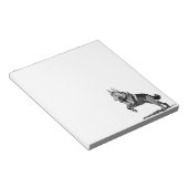 Deutsche Schäferhunde Notizblock (angewinkelt)