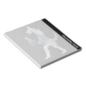 Deutsche Schäferhunde Notizblock (angewinkelt)