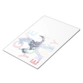 Deutsche Schäferhunde Notizblock (angewinkelt)