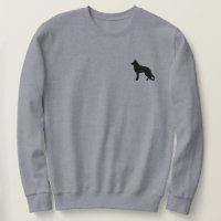 Deutsche Schäferhunde-Silhouette