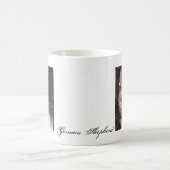 Deutsche Schäferhunde-Tasse Kaffeetasse (Mittel)