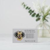 Deutsche Schäferhunde-Visitenkarte Visitenkarte (Stehend Vorderseite)